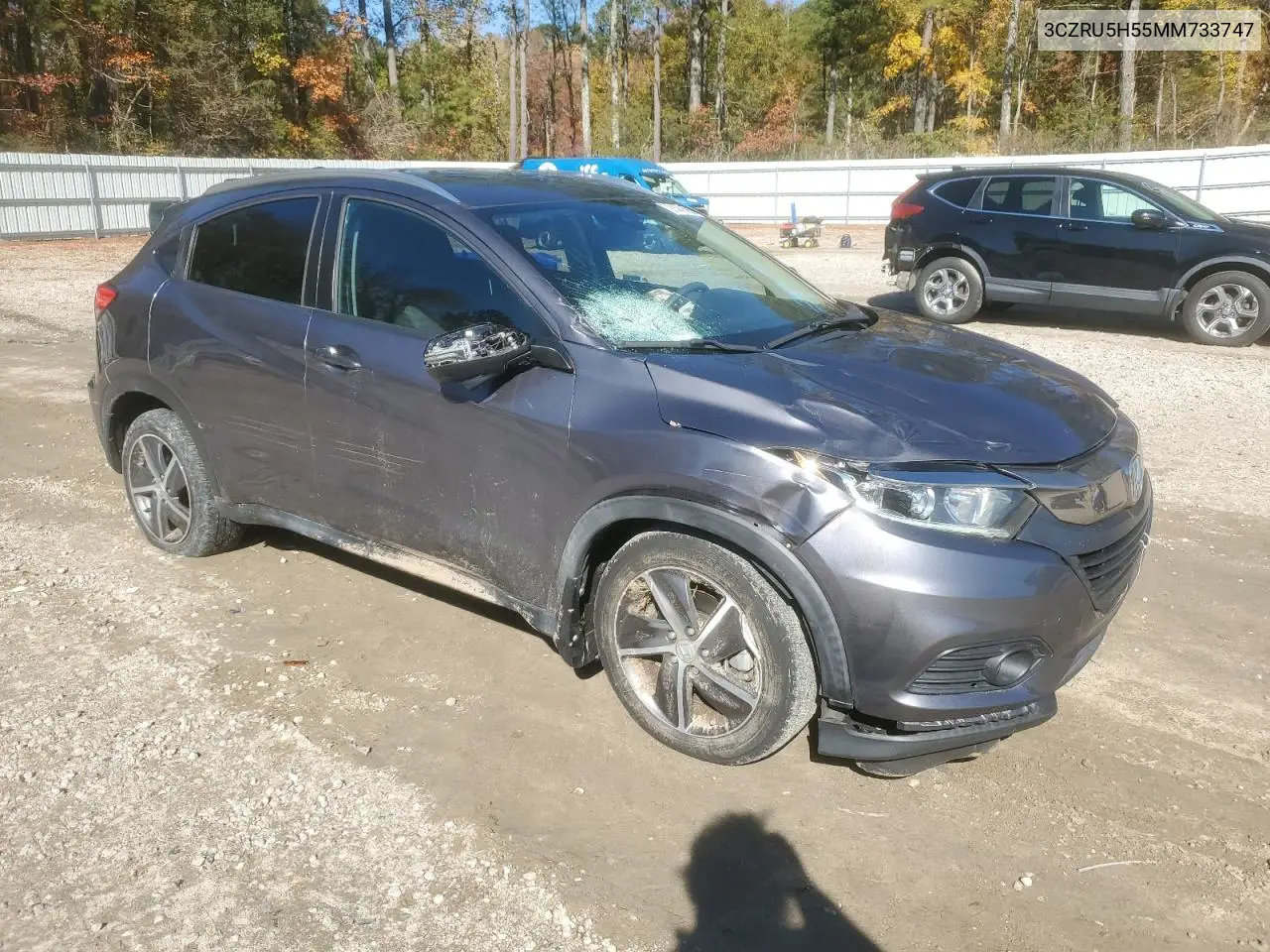 3CZRU5H55MM733747 2021 Honda Hr-V Ex