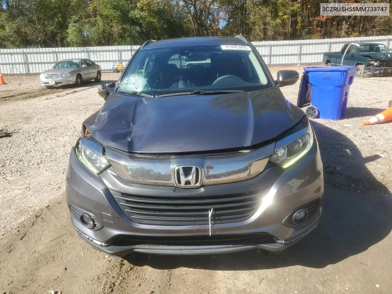 3CZRU5H55MM733747 2021 Honda Hr-V Ex