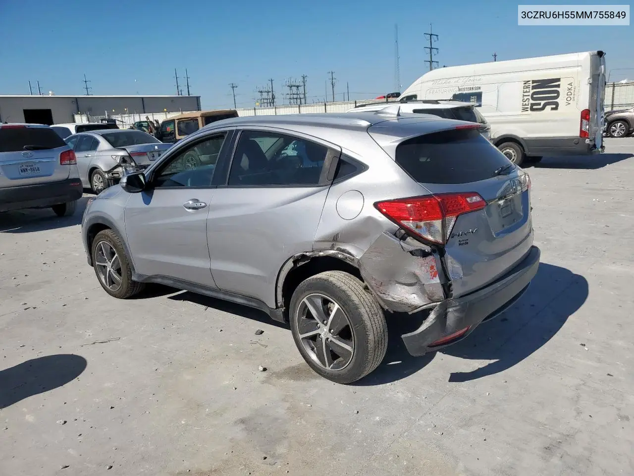 3CZRU6H55MM755849 2021 Honda Hr-V Ex