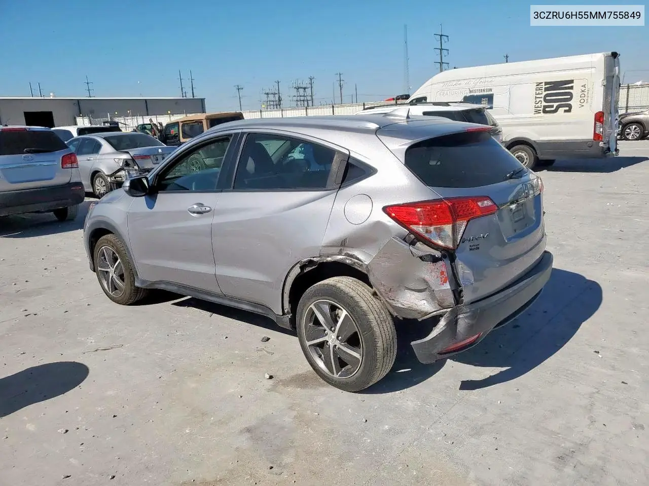 3CZRU6H55MM755849 2021 Honda Hr-V Ex