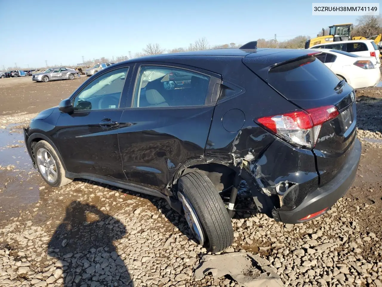 3CZRU6H38MM741149 2021 Honda Hr-V Lx