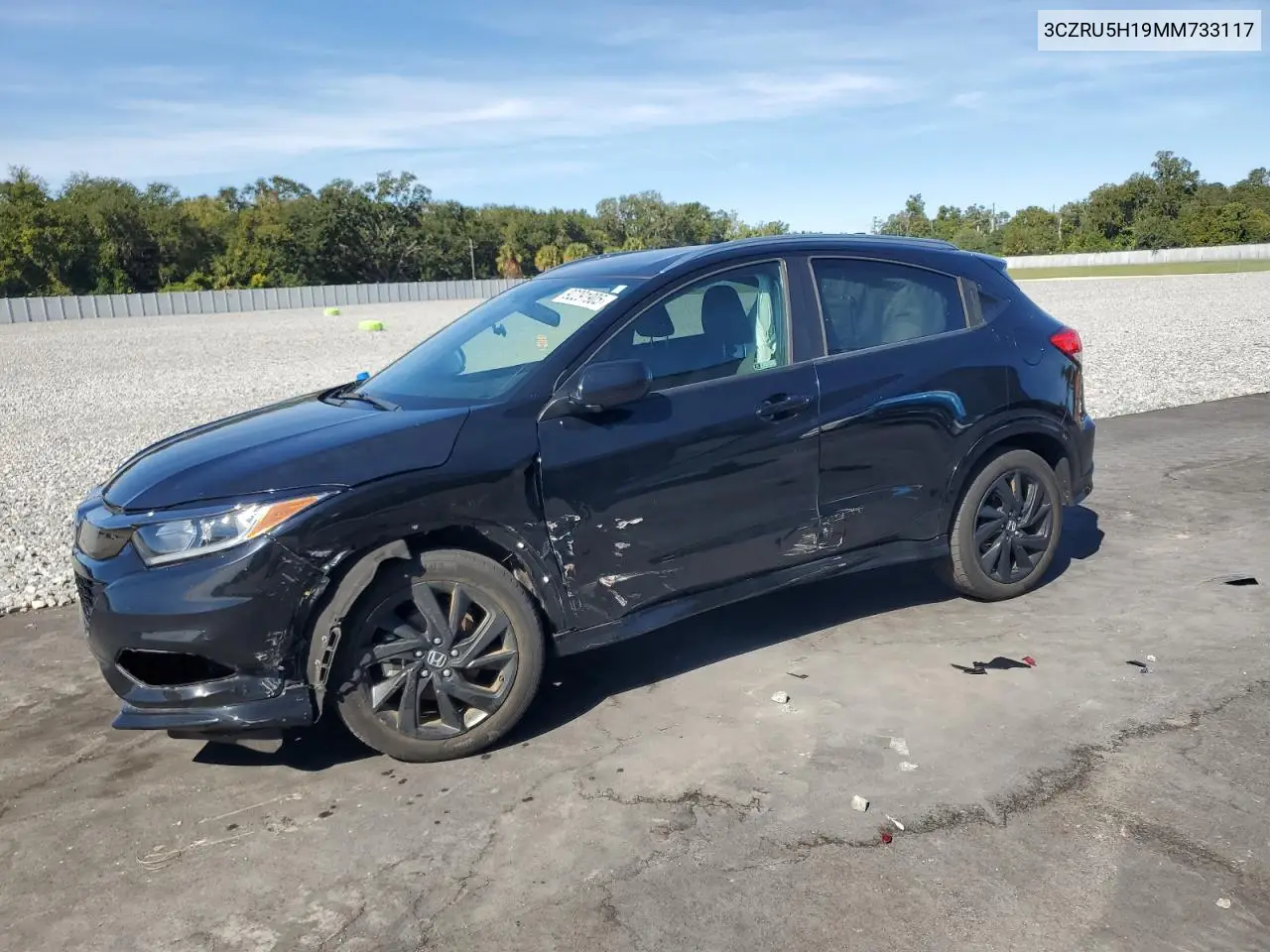3CZRU5H19MM733117 2021 Honda Hr-V Sport