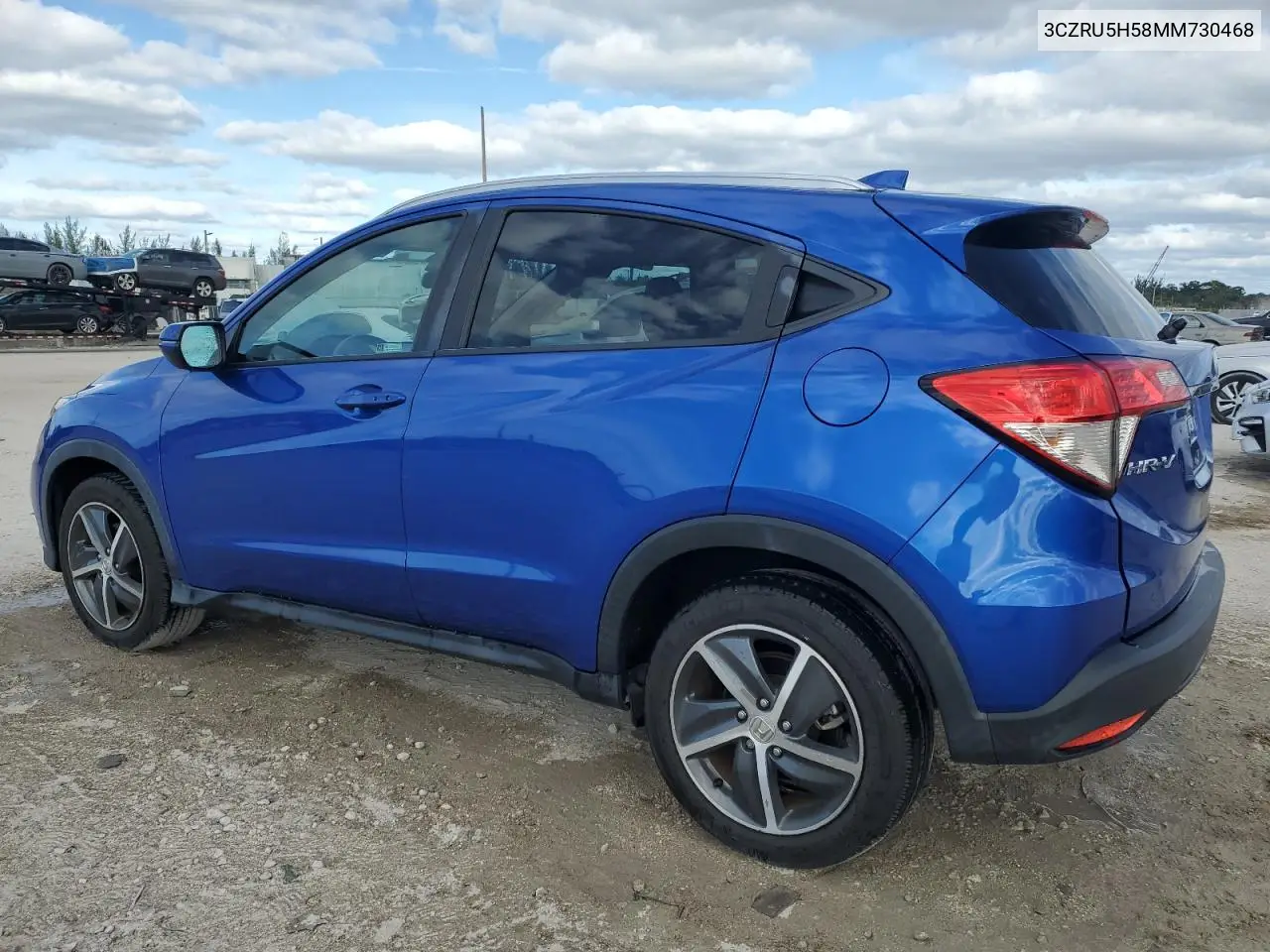 3CZRU5H58MM730468 2021 Honda Hr-V Ex