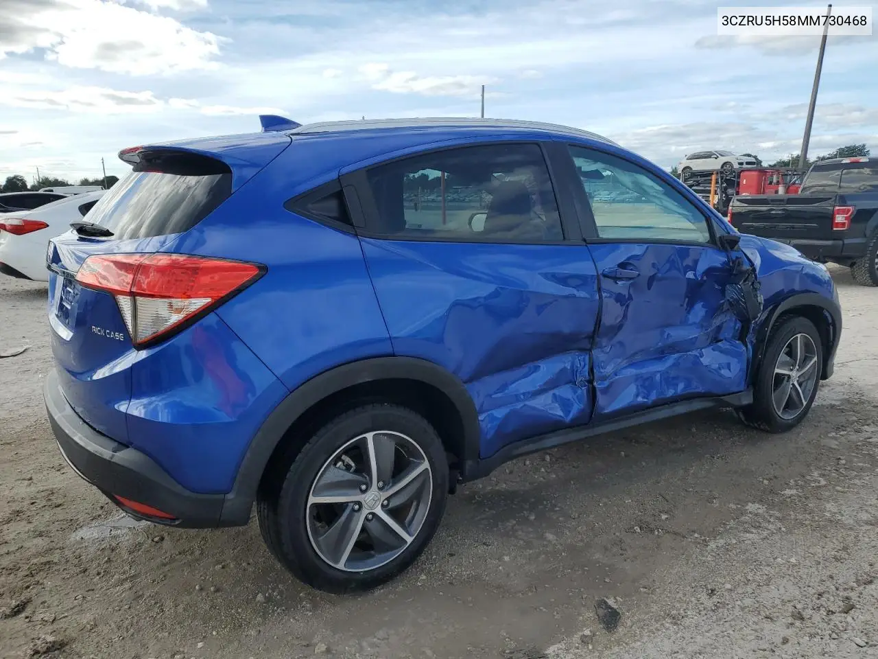 3CZRU5H58MM730468 2021 Honda Hr-V Ex