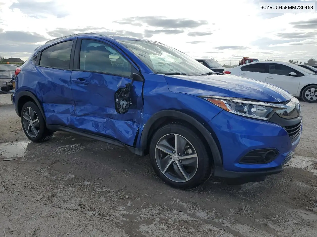 3CZRU5H58MM730468 2021 Honda Hr-V Ex