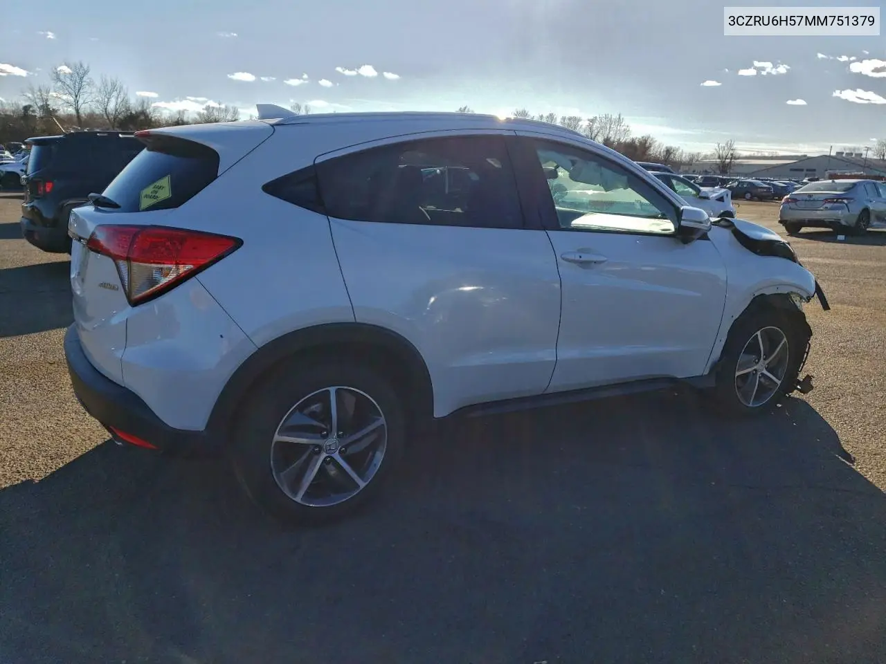 3CZRU6H57MM751379 2021 Honda Hr-V Ex