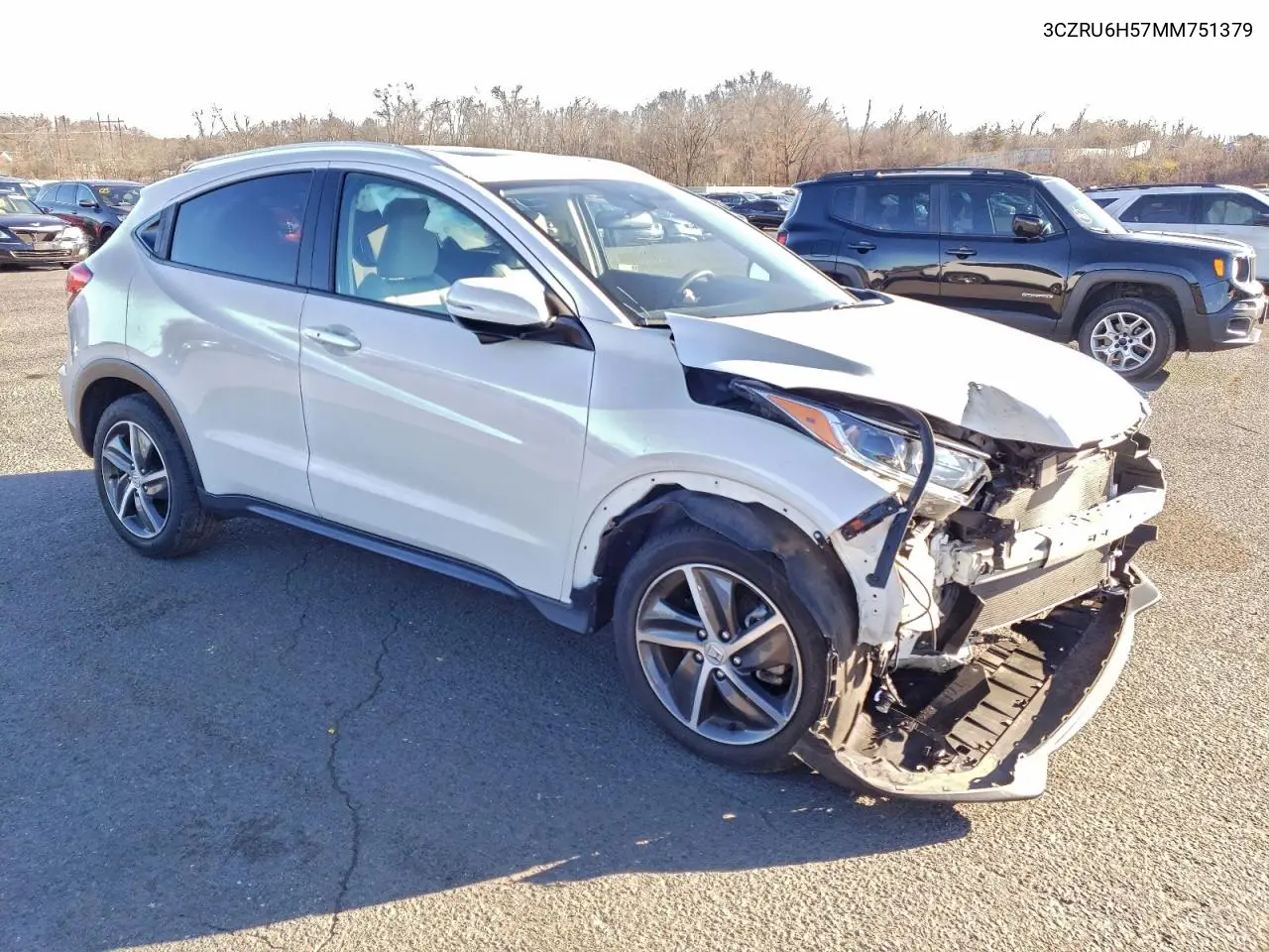 3CZRU6H57MM751379 2021 Honda Hr-V Ex