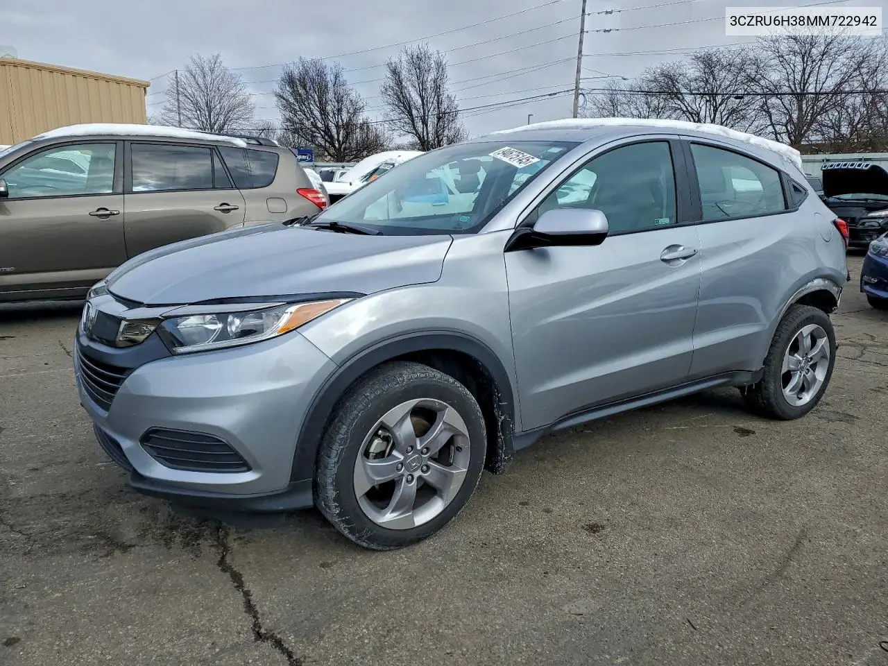 3CZRU6H38MM722942 2021 Honda Hr-V Lx