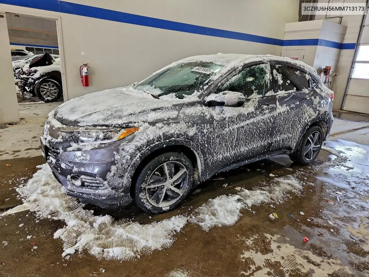 3CZRU6H56MM713173 2021 Honda Hr-V Ex