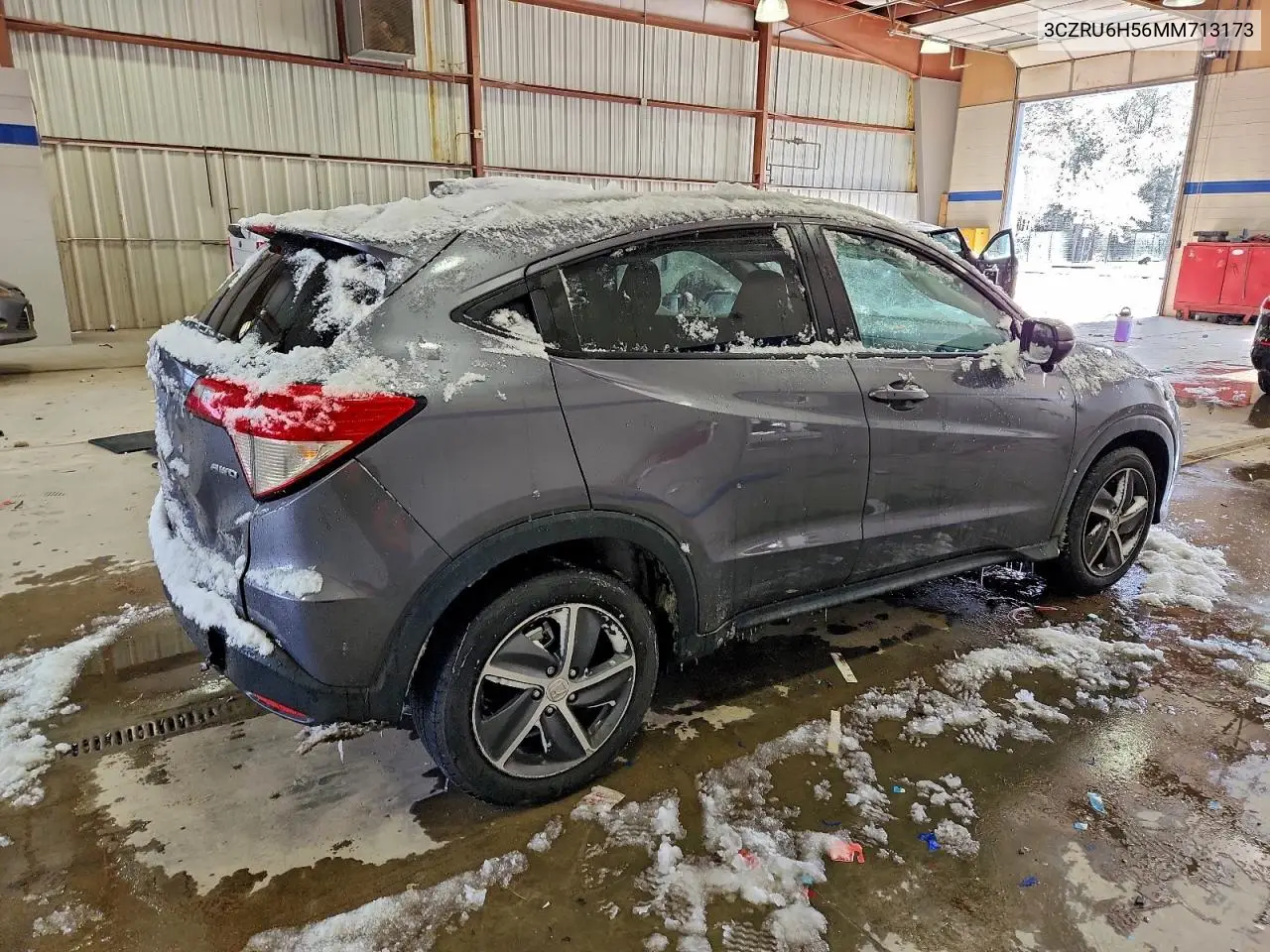 3CZRU6H56MM713173 2021 Honda Hr-V Ex