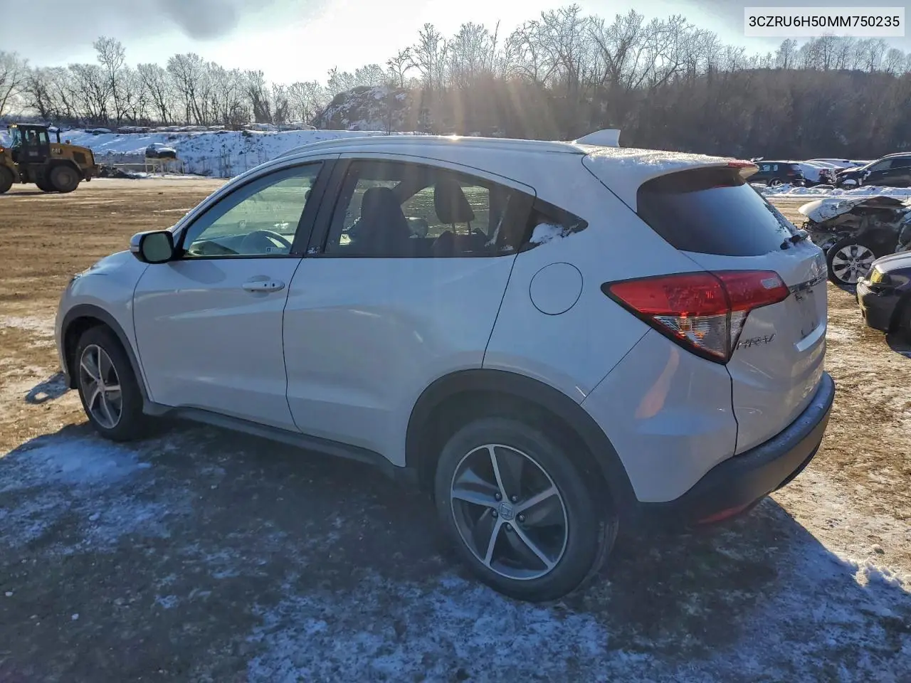 3CZRU6H50MM750235 2021 Honda Hr-V Ex