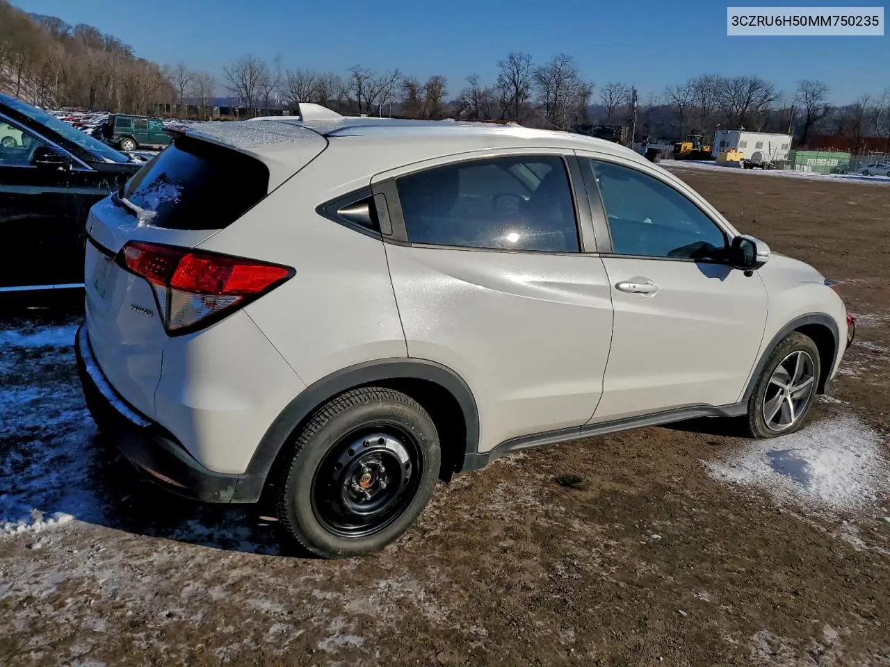 3CZRU6H50MM750235 2021 Honda Hr-V Ex