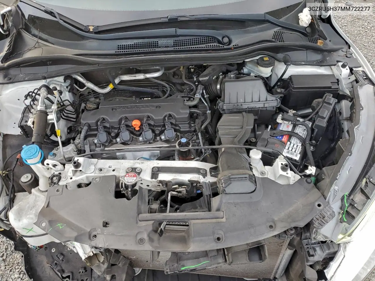 3CZRU5H37MM722277 2021 Honda Hr-V Lx