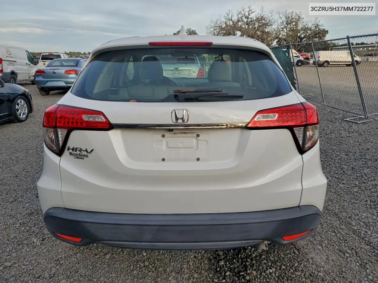 3CZRU5H37MM722277 2021 Honda Hr-V Lx