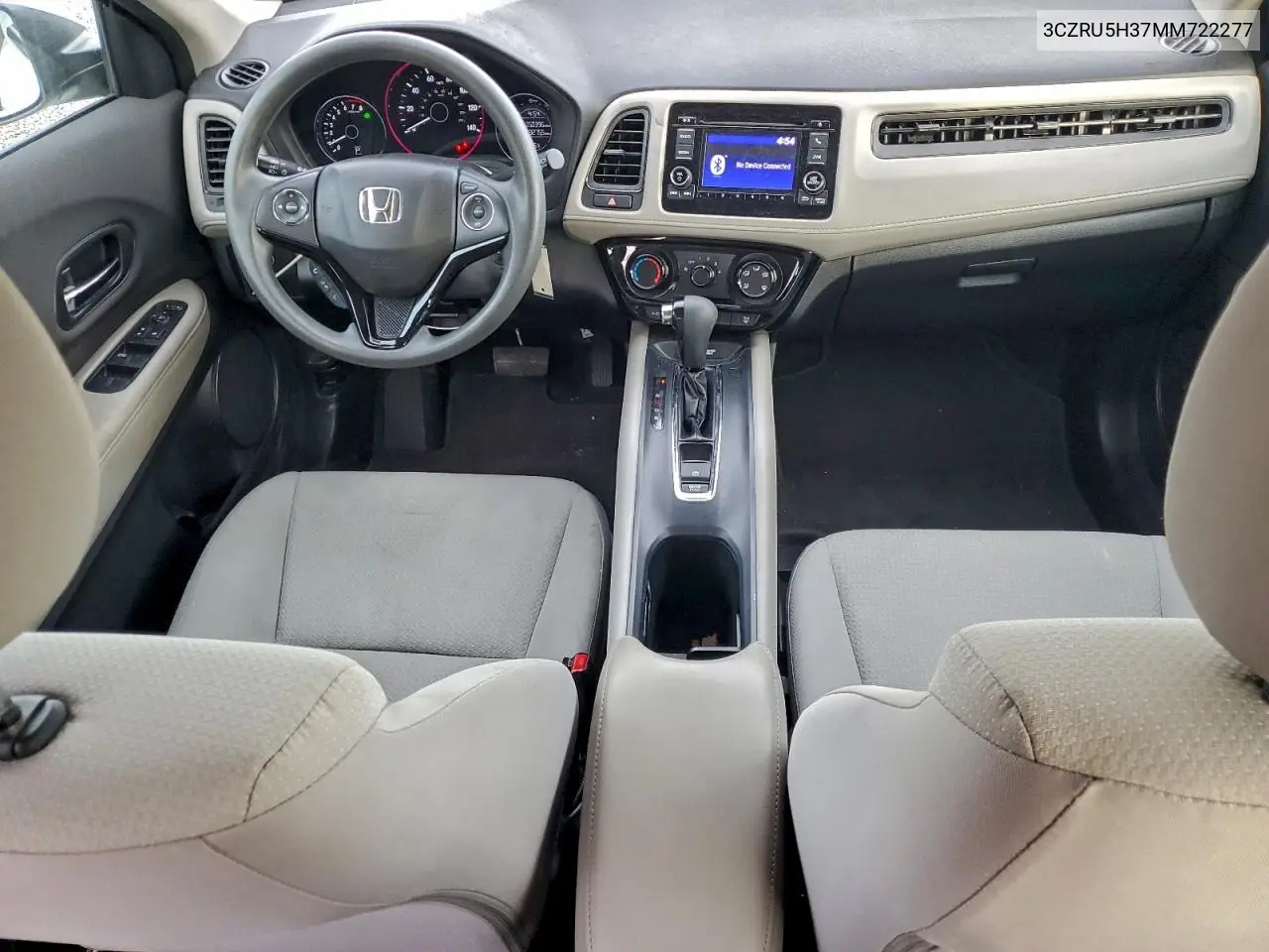 3CZRU5H37MM722277 2021 Honda Hr-V Lx