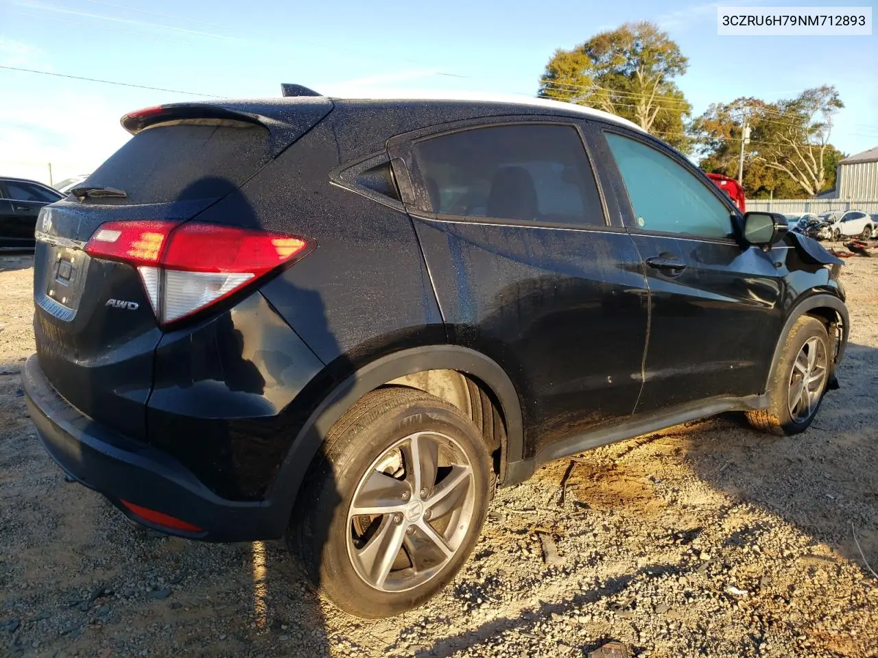 3CZRU6H79NM712893 2022 Honda Hr-V Exl