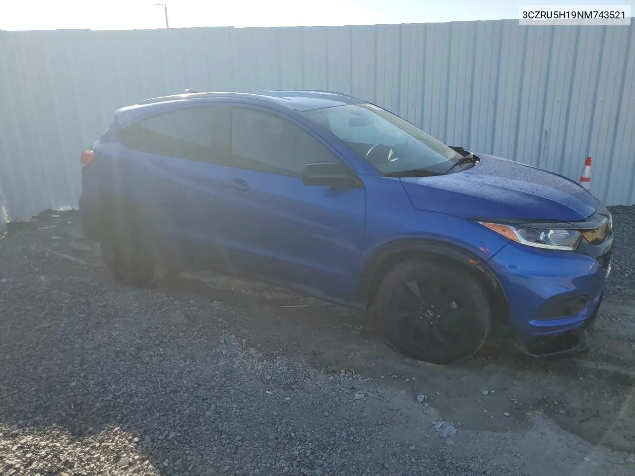 3CZRU5H19NM743521 2022 Honda Hr-V Sport