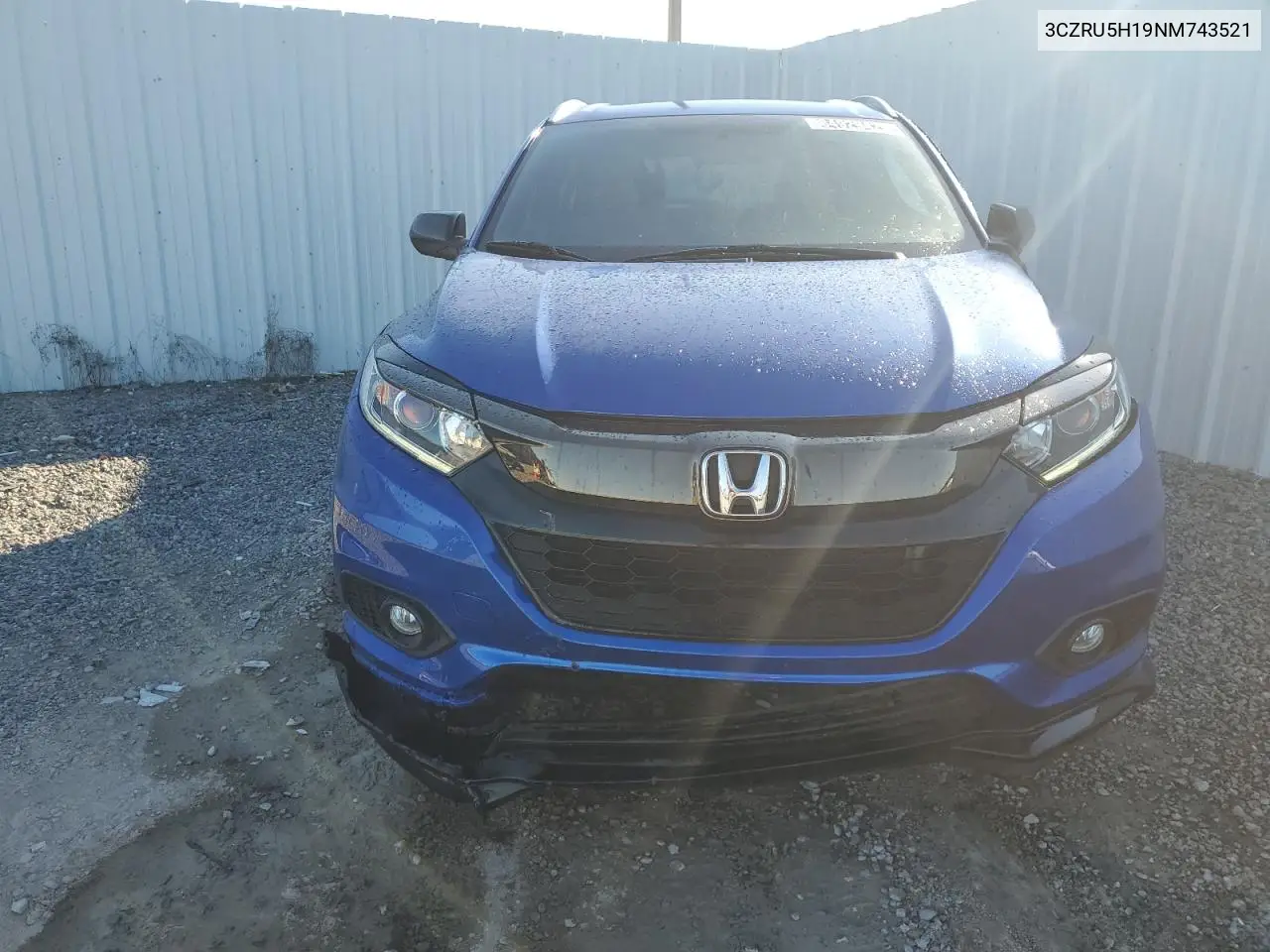 3CZRU5H19NM743521 2022 Honda Hr-V Sport