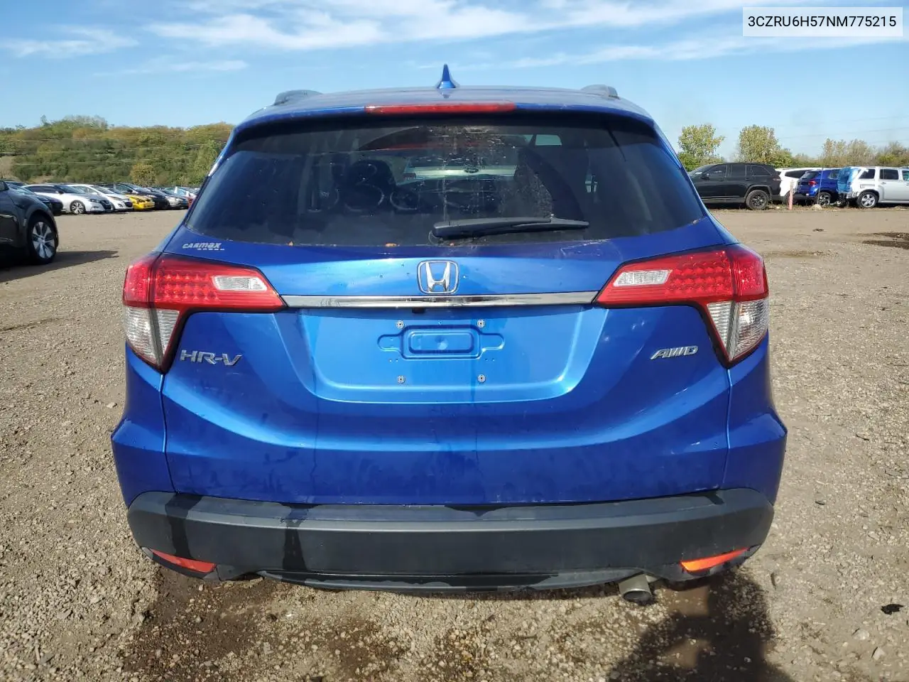 3CZRU6H57NM775215 2022 Honda Hr-V Ex