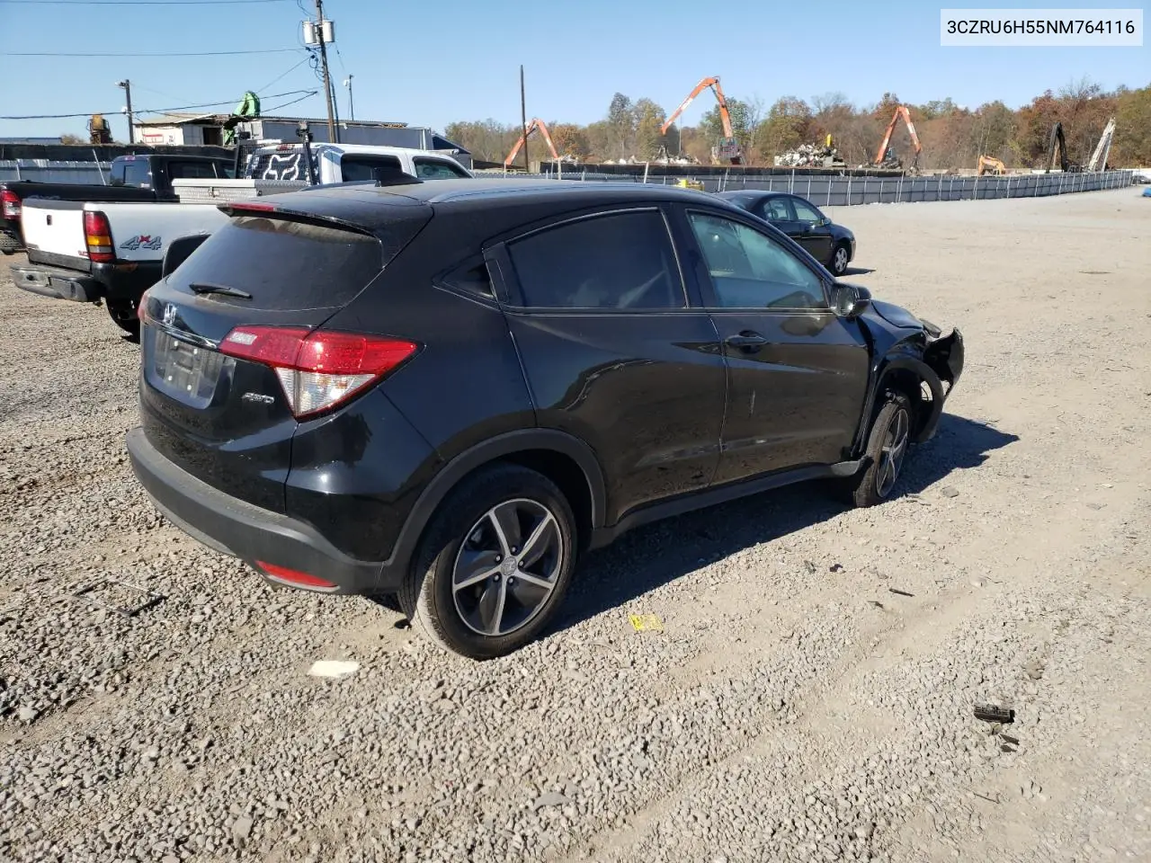 3CZRU6H55NM764116 2022 Honda Hr-V Ex