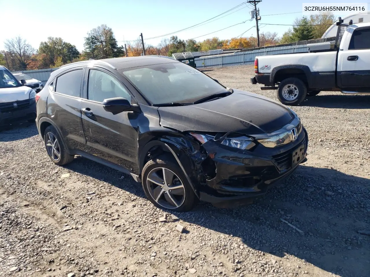 3CZRU6H55NM764116 2022 Honda Hr-V Ex