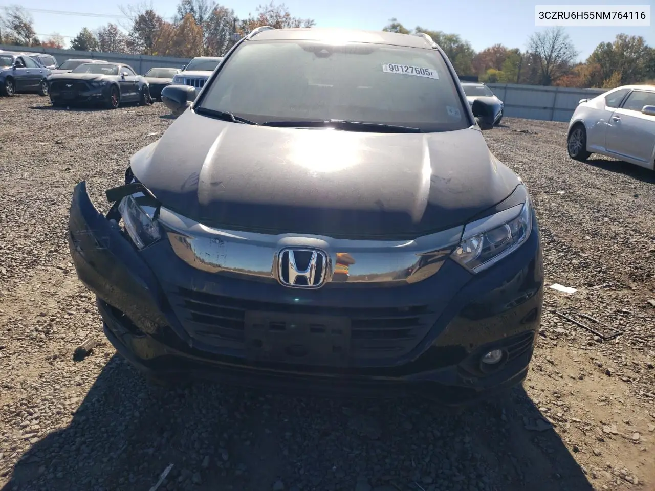 3CZRU6H55NM764116 2022 Honda Hr-V Ex