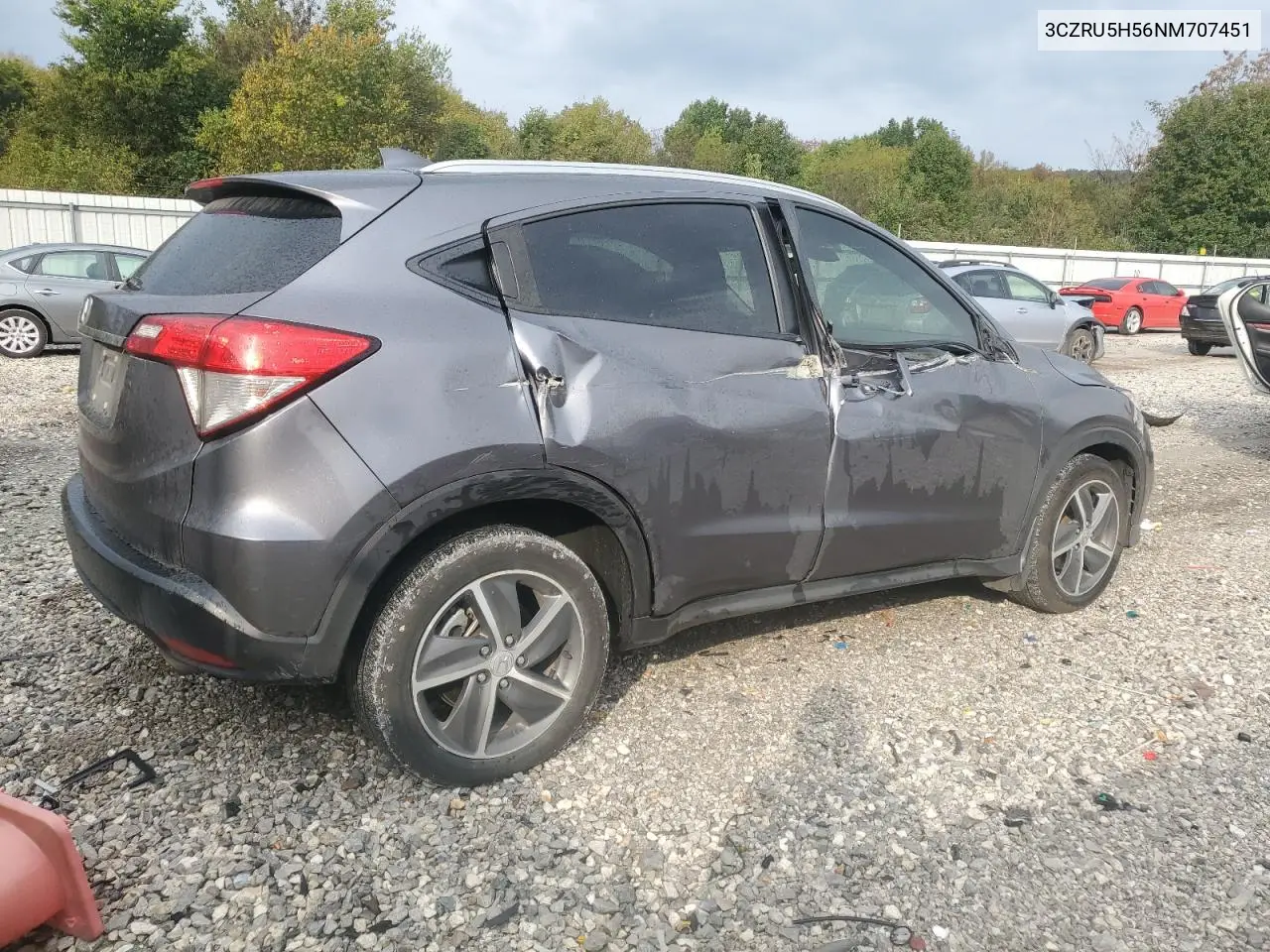 3CZRU5H56NM707451 2022 Honda Hr-V Ex