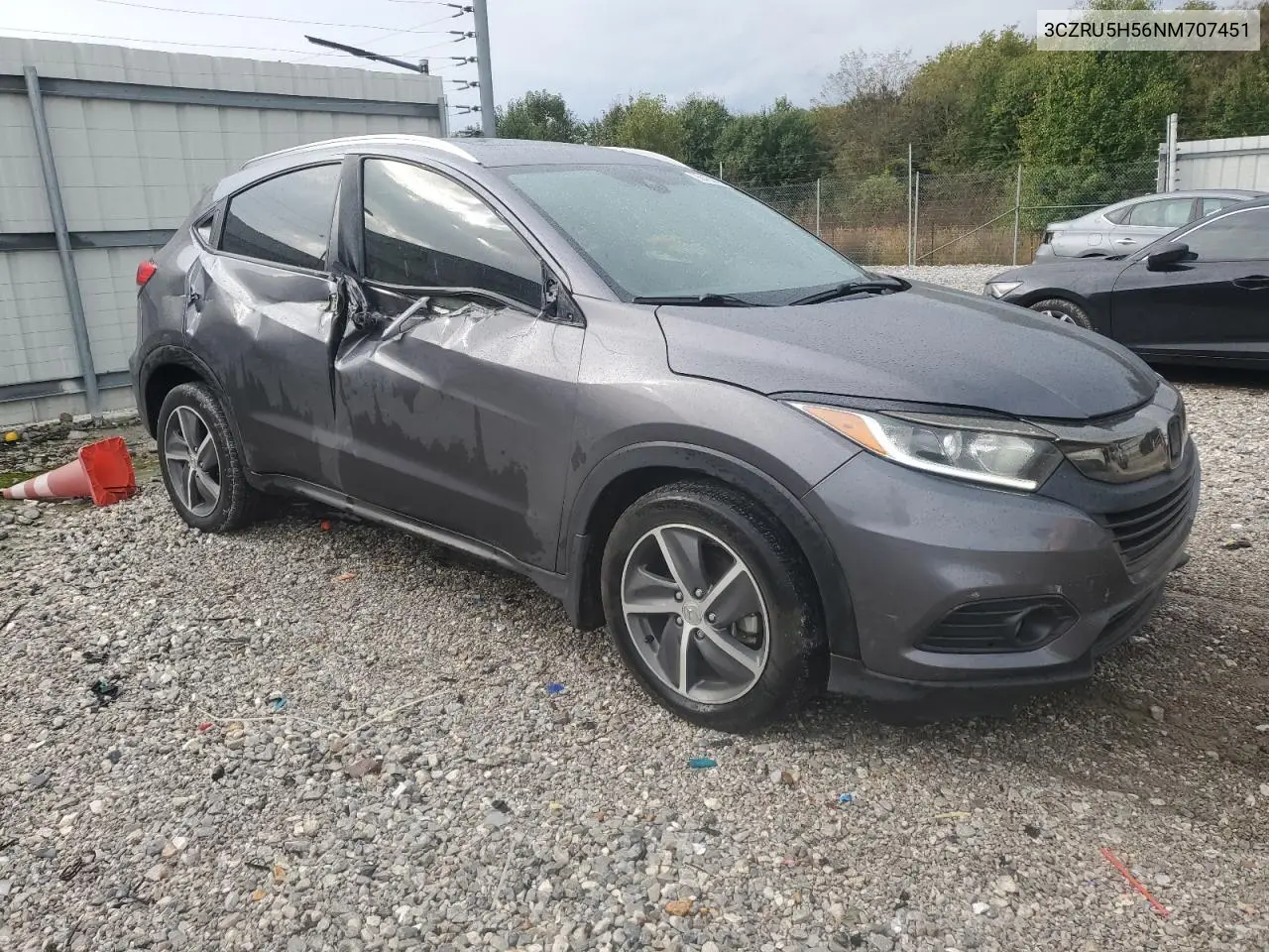 3CZRU5H56NM707451 2022 Honda Hr-V Ex