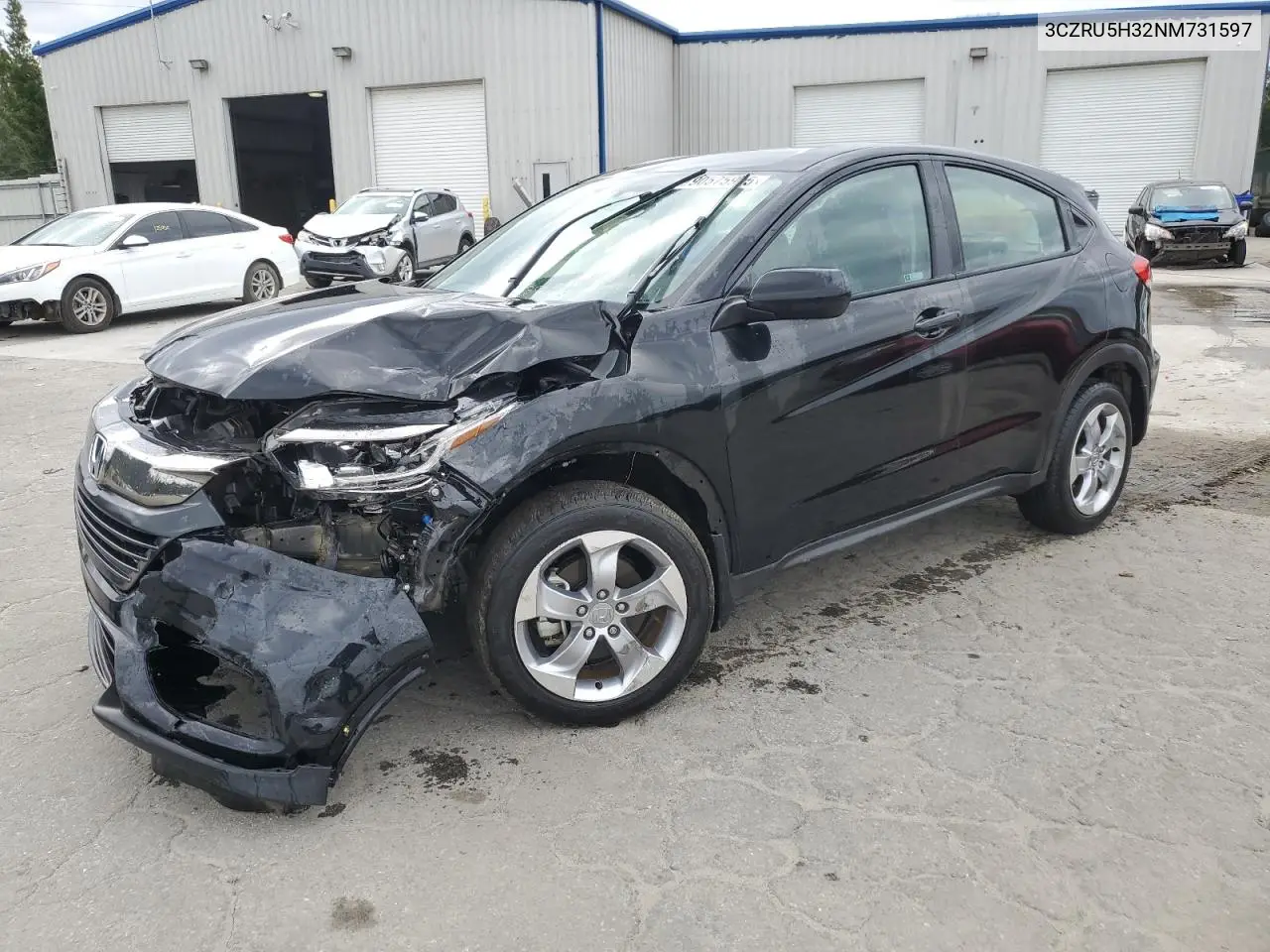 3CZRU5H32NM731597 2022 Honda Hr-V Lx