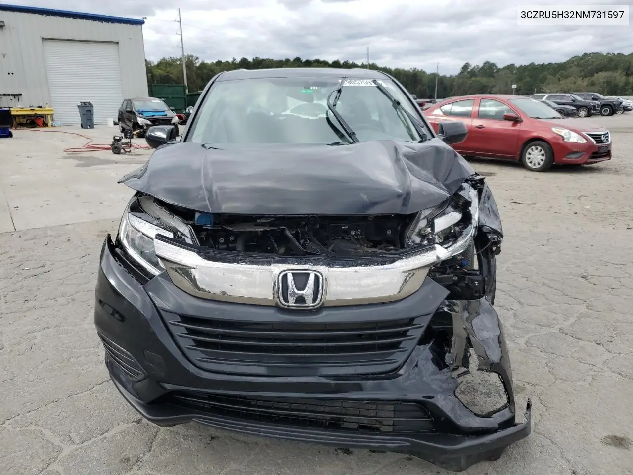 3CZRU5H32NM731597 2022 Honda Hr-V Lx