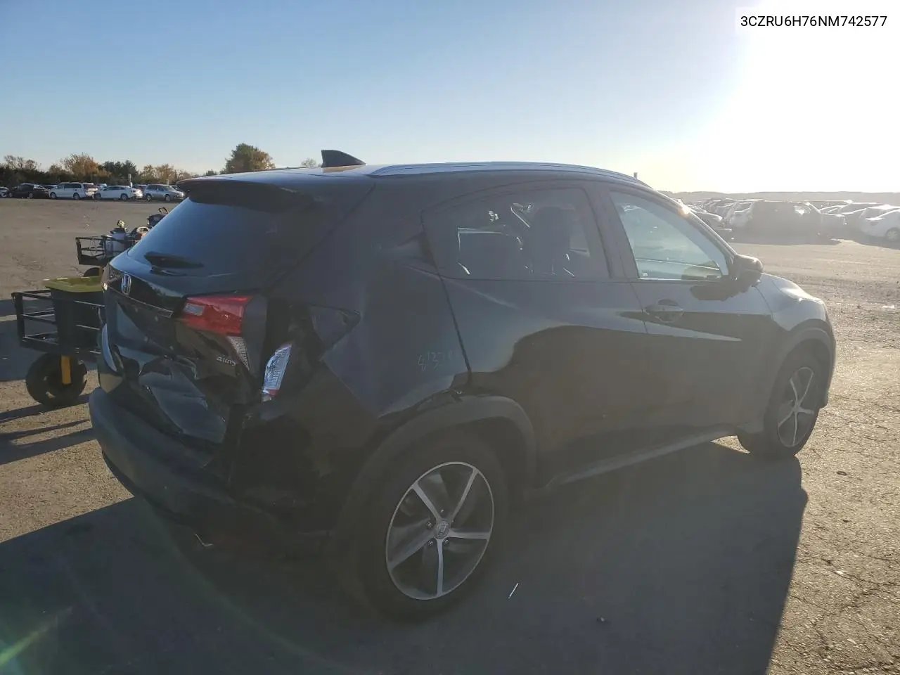 3CZRU6H76NM742577 2022 Honda Hr-V Exl