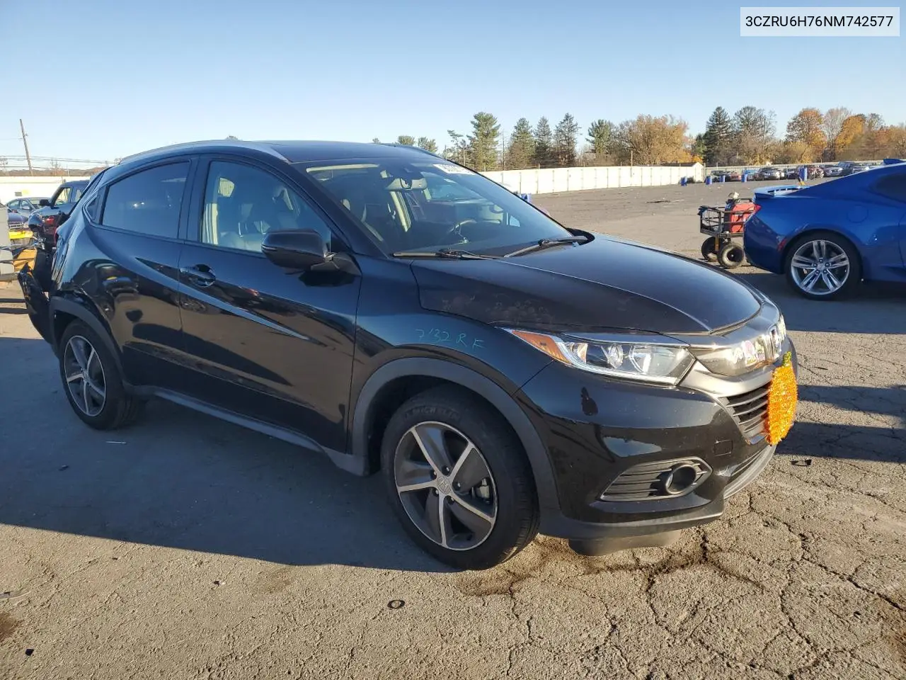 3CZRU6H76NM742577 2022 Honda Hr-V Exl