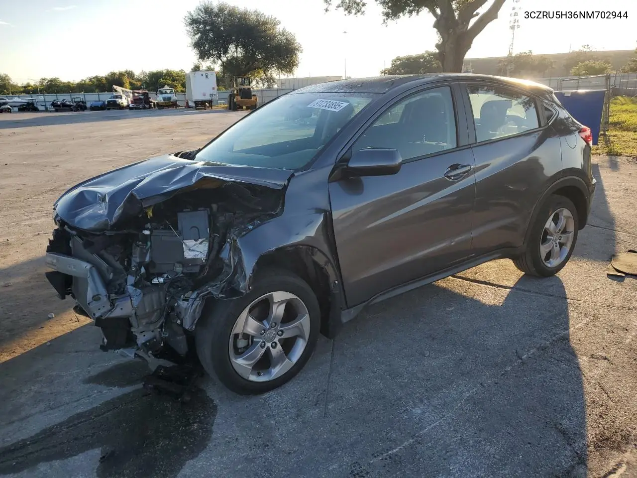 3CZRU5H36NM702944 2022 Honda Hr-V Lx