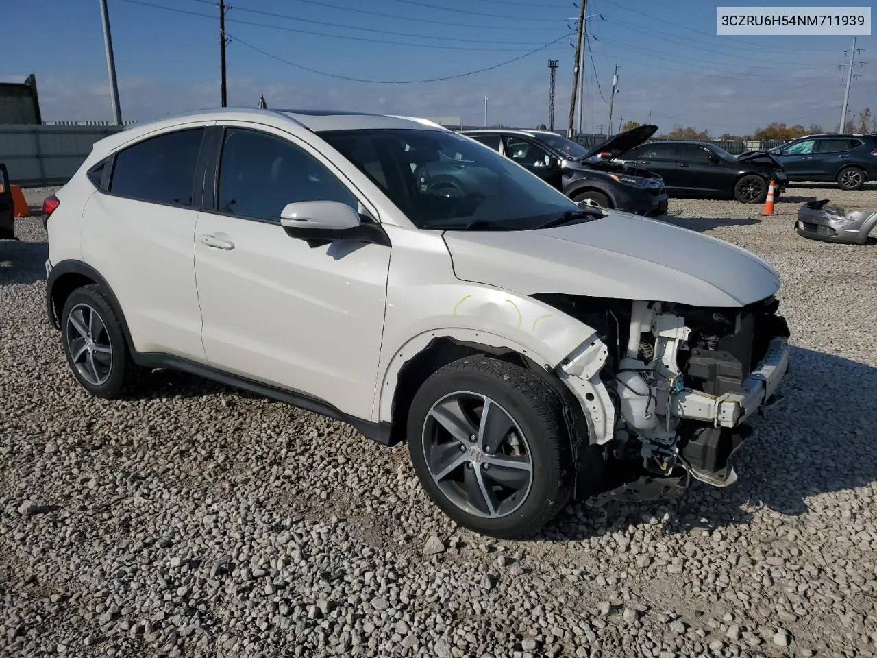 3CZRU6H54NM711939 2022 Honda Hr-V Ex