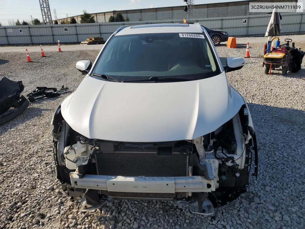 3CZRU6H54NM711939 2022 Honda Hr-V Ex