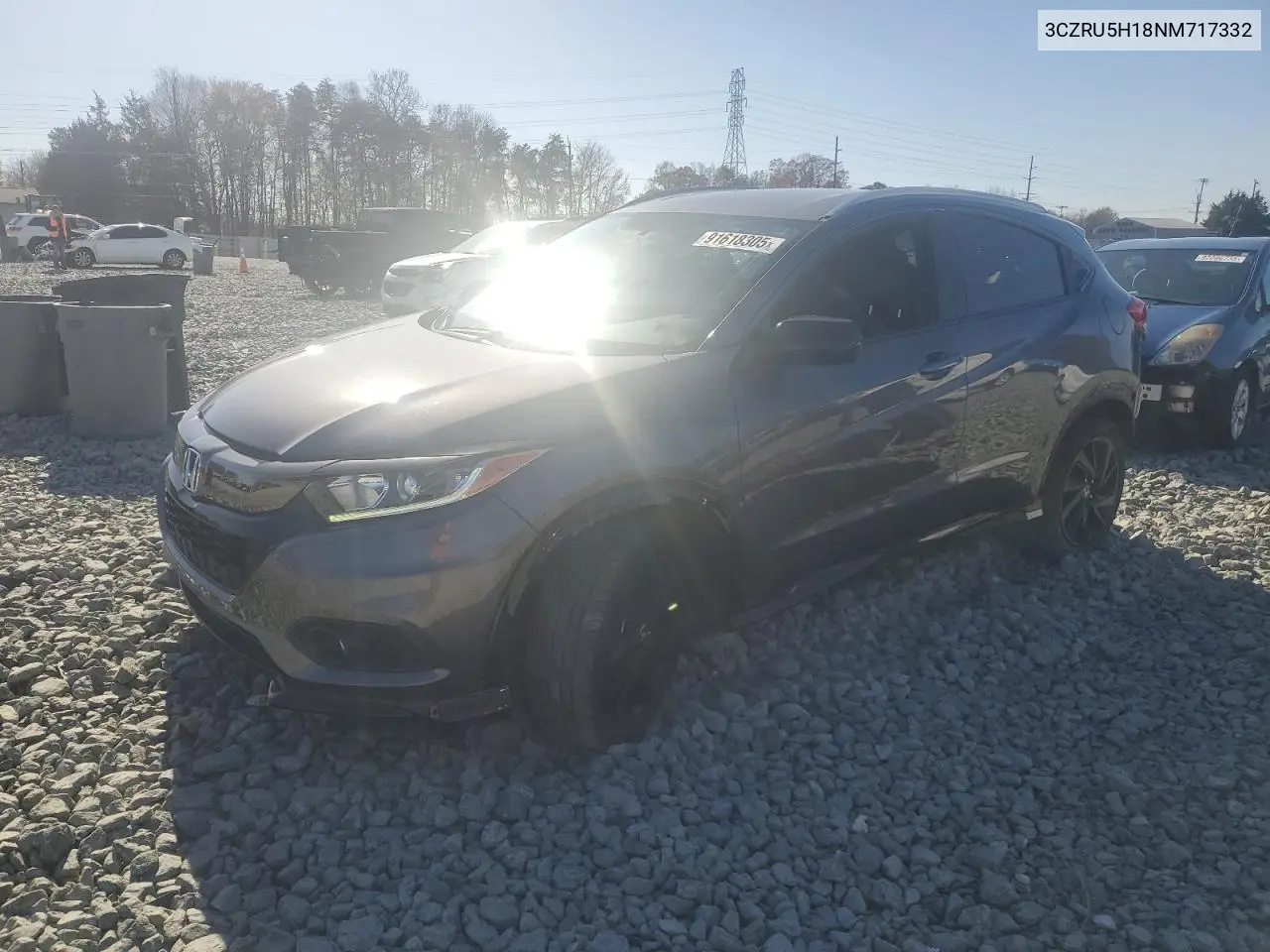 3CZRU5H18NM717332 2022 Honda Hr-V Sport