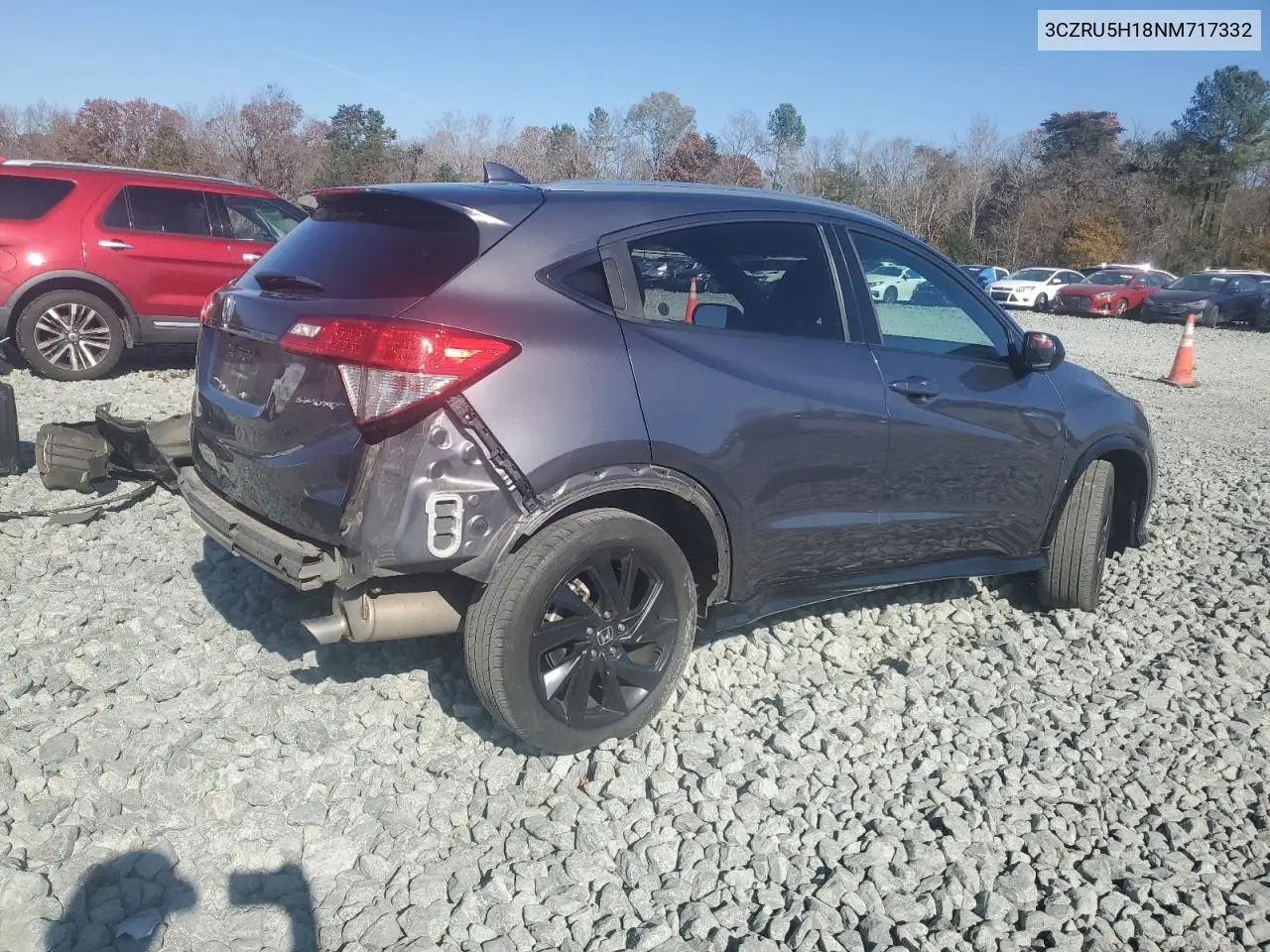 3CZRU5H18NM717332 2022 Honda Hr-V Sport