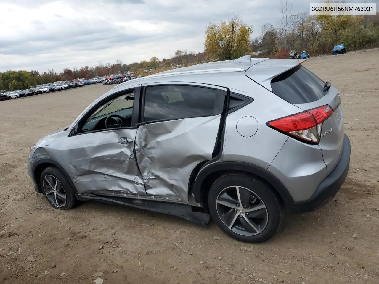 3CZRU6H56NM763931 2022 Honda Hr-V Ex