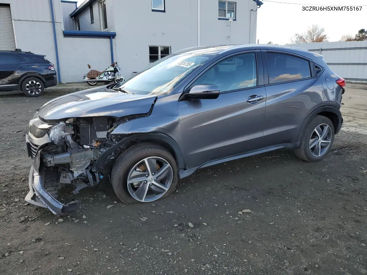 3CZRU6H5XNM755167 2022 Honda Hr-V Ex