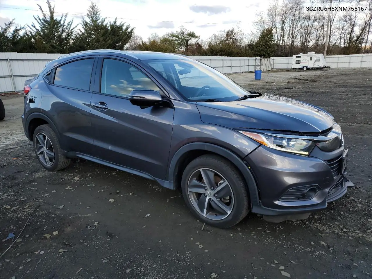 3CZRU6H5XNM755167 2022 Honda Hr-V Ex