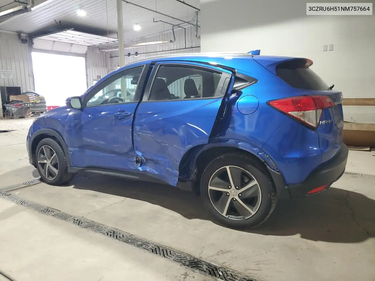 3CZRU6H51NM757664 2022 Honda Hr-V Ex