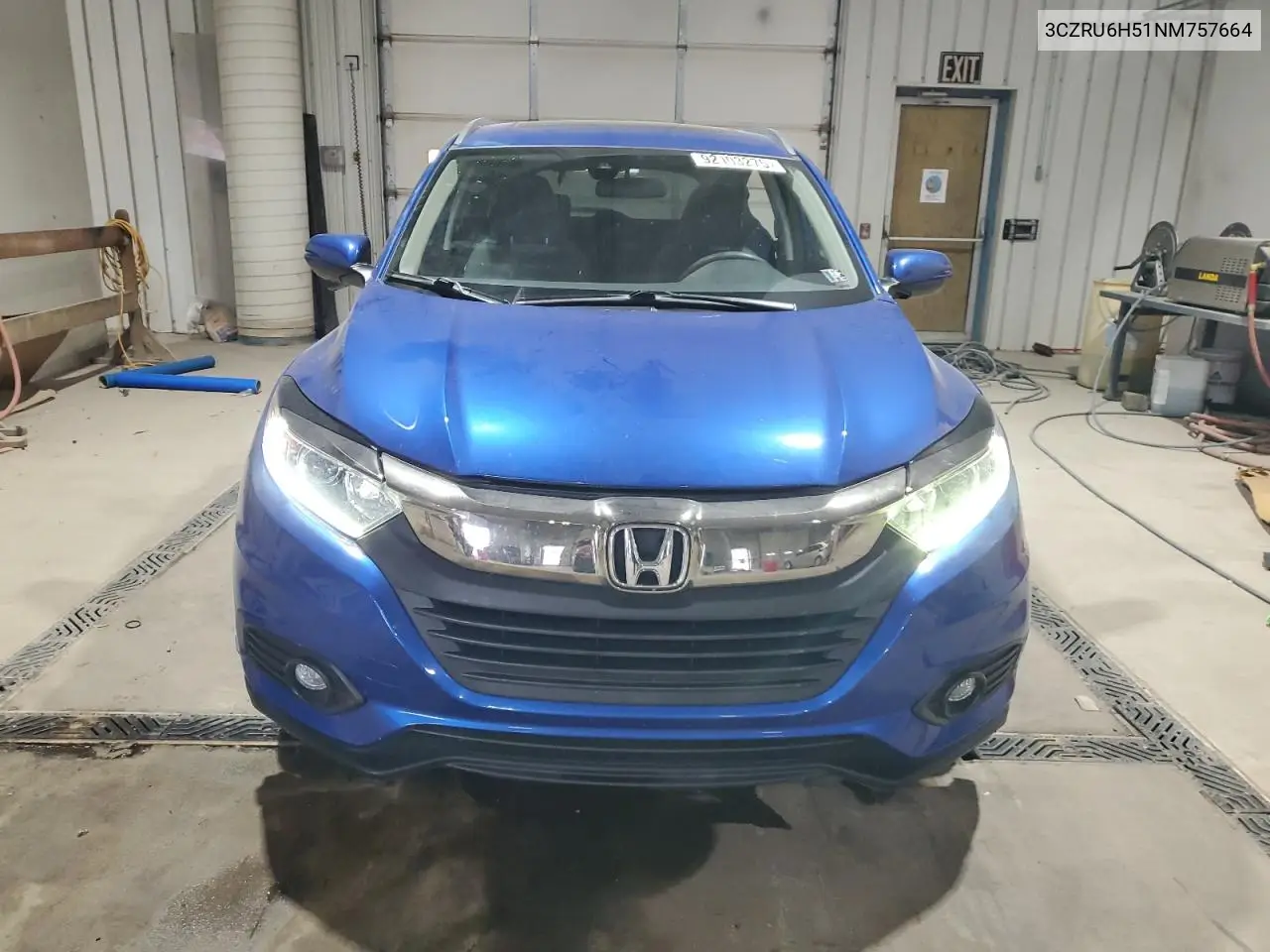 3CZRU6H51NM757664 2022 Honda Hr-V Ex