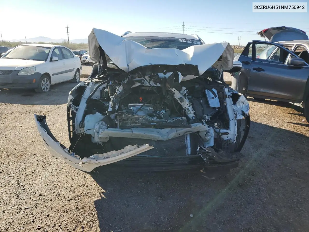 3CZRU6H51NM750942 2022 Honda Hr-V Ex