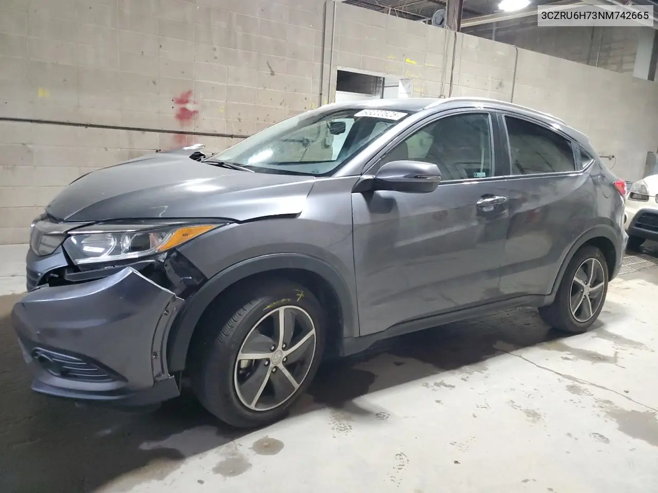 3CZRU6H73NM742665 2022 Honda Hr-V Exl