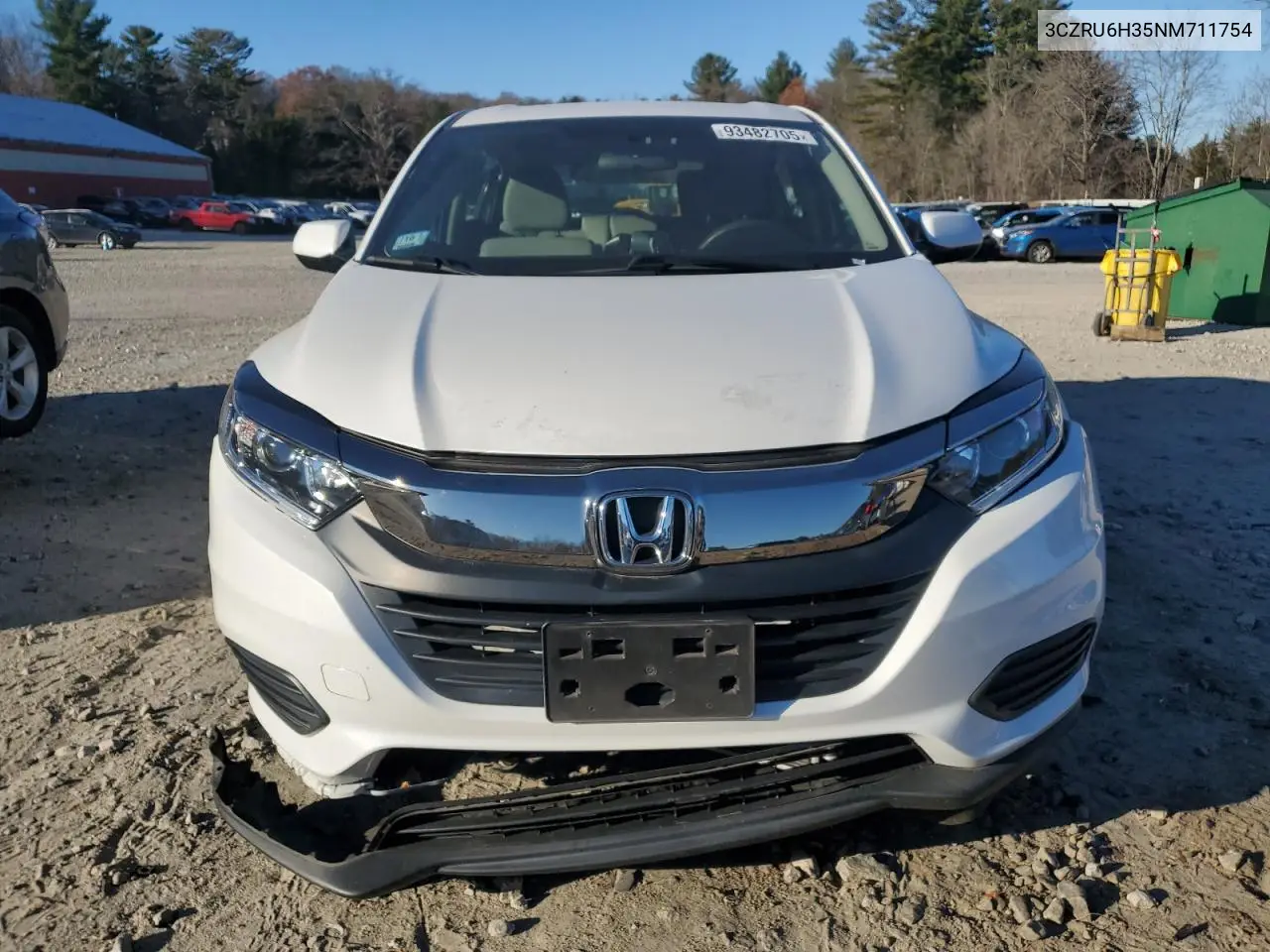 3CZRU6H35NM711754 2022 Honda Hr-V Lx