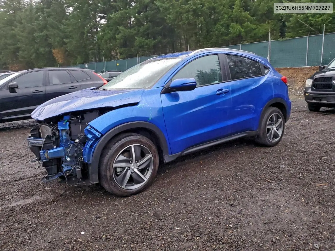 3CZRU6H55NM727227 2022 Honda Hr-V Ex