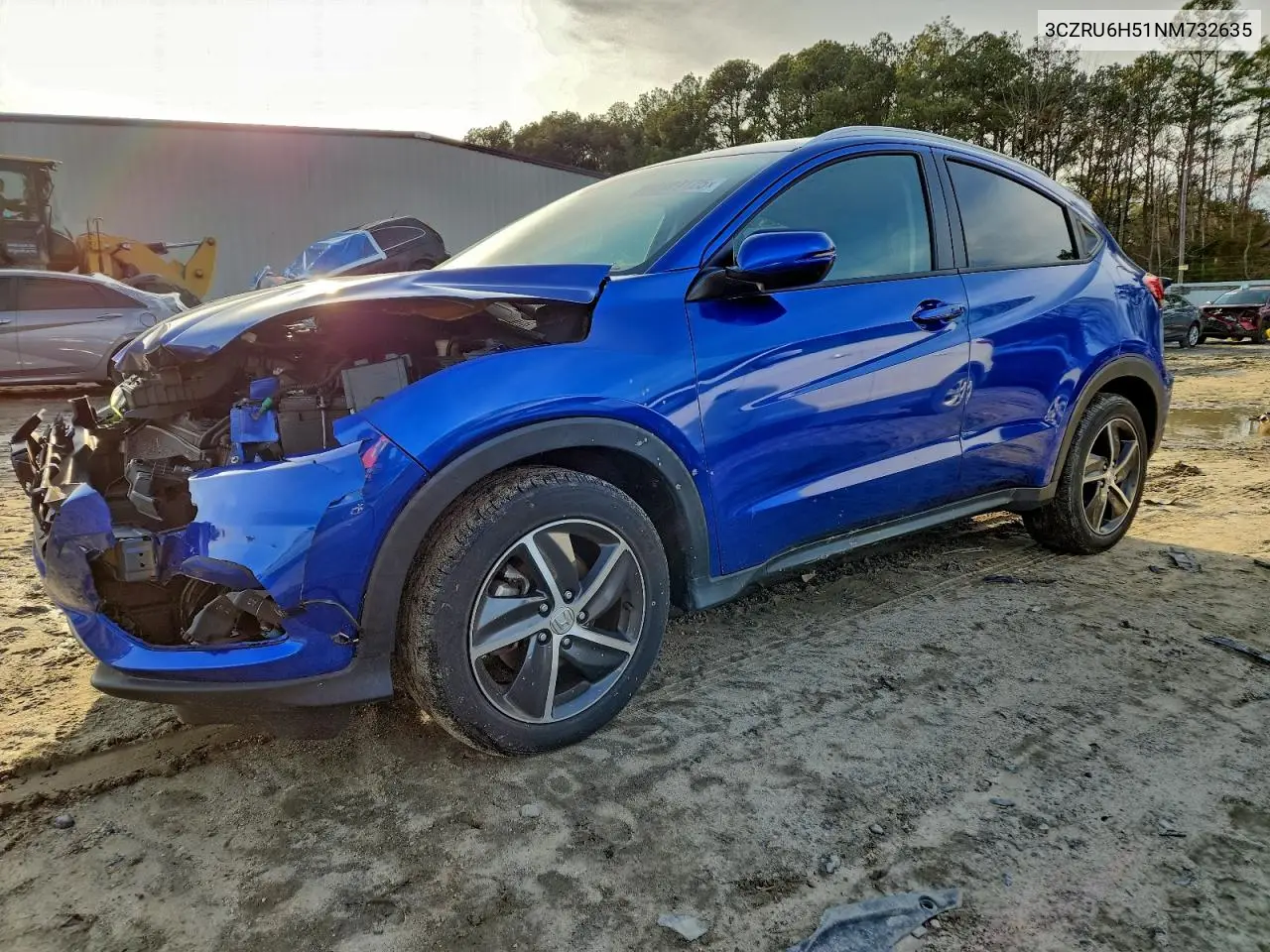 3CZRU6H51NM732635 2022 Honda Hr-V Ex