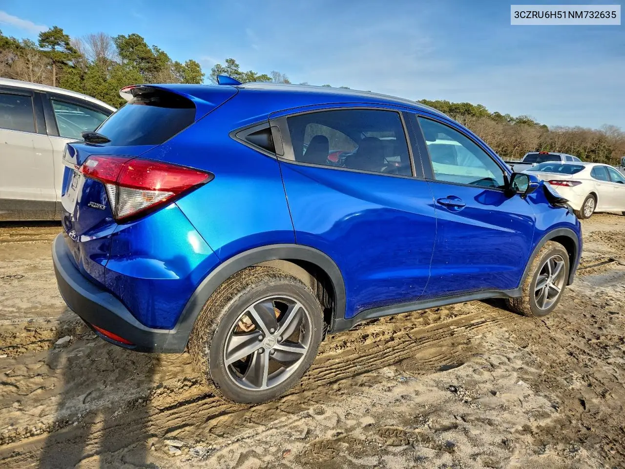 3CZRU6H51NM732635 2022 Honda Hr-V Ex