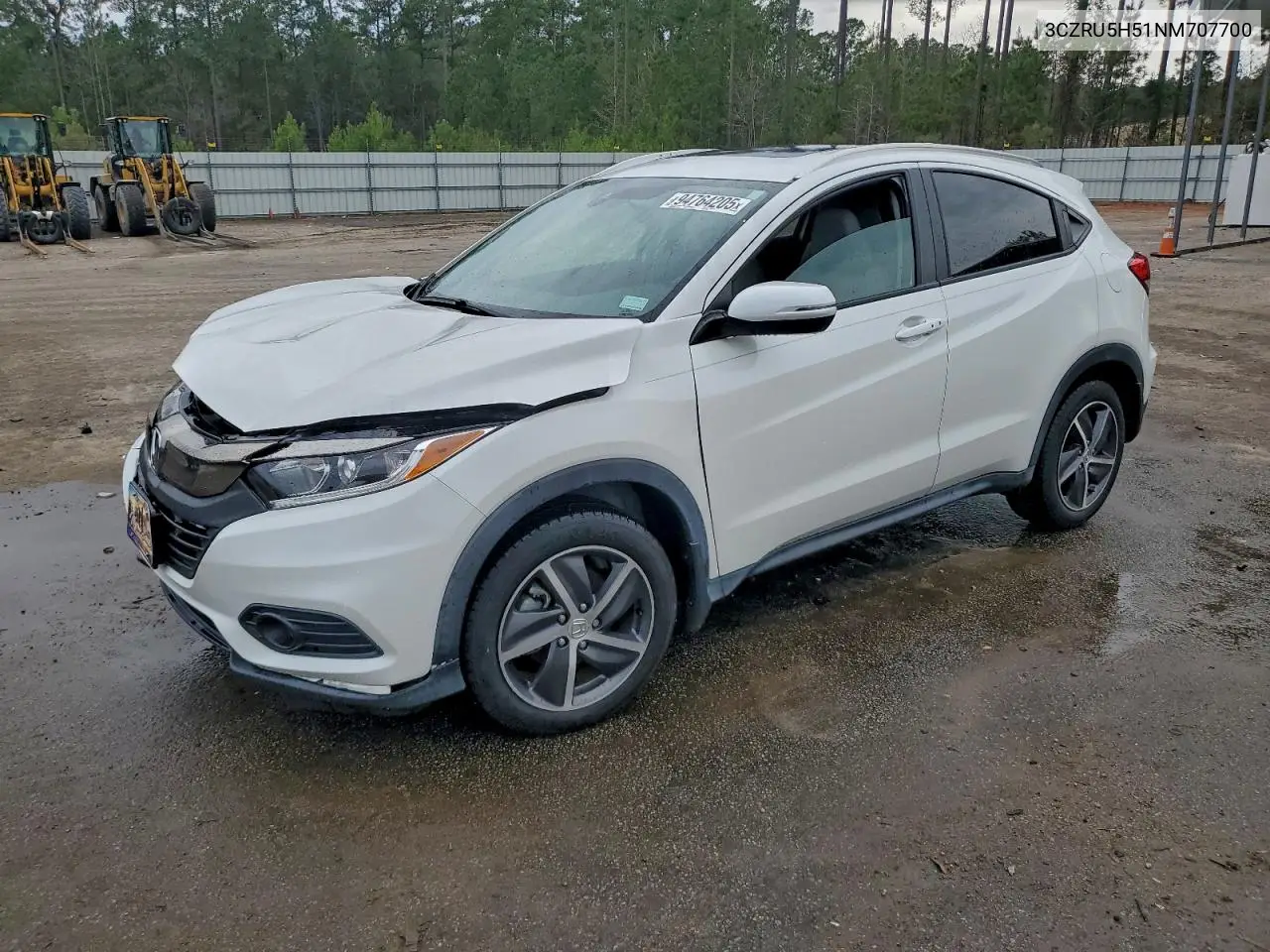 3CZRU5H51NM707700 2022 Honda Hr-V Ex