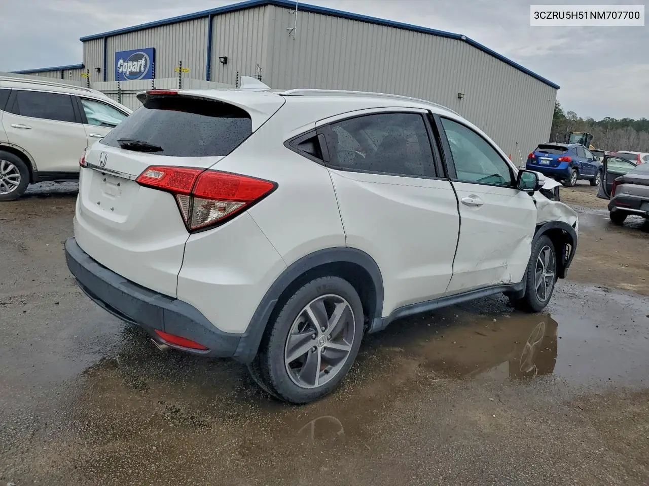 3CZRU5H51NM707700 2022 Honda Hr-V Ex
